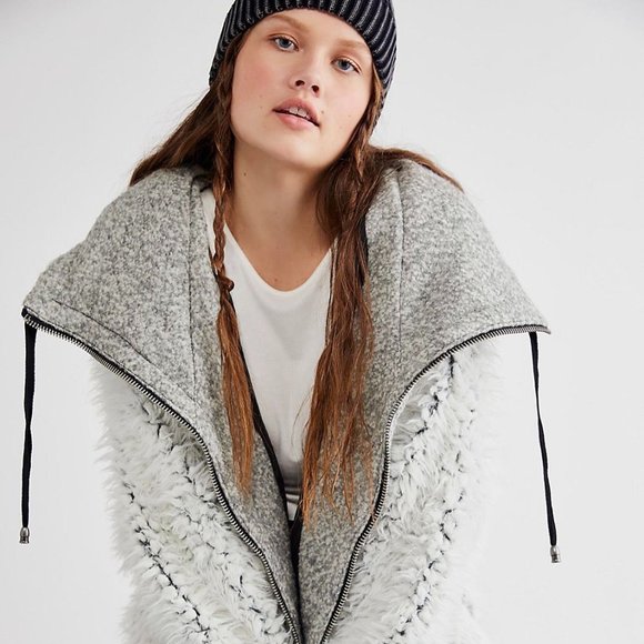 Free People Fluffly Dolman Jacket